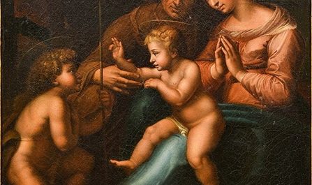 Baby Jesus and John the Baptist
